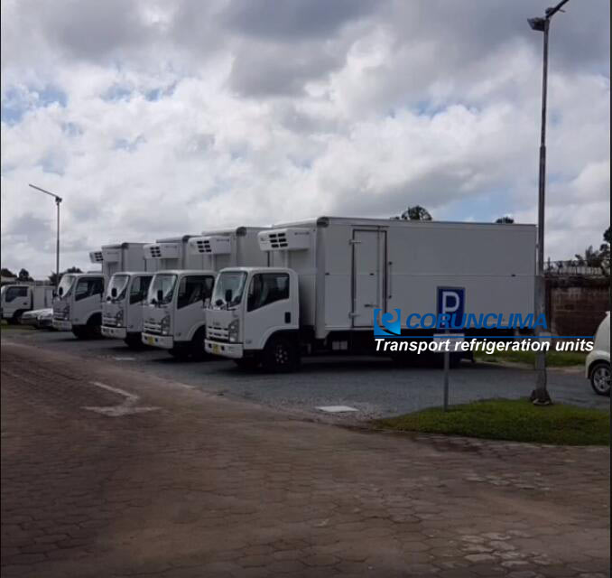 Corunclima卡车冷藏机组及电动备用机组南美项目业务
