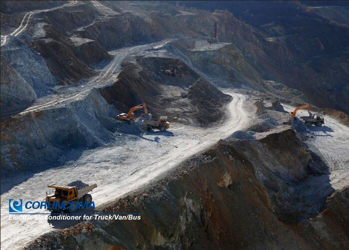 RMG矿山机械采用Corunclima全直流电动空调