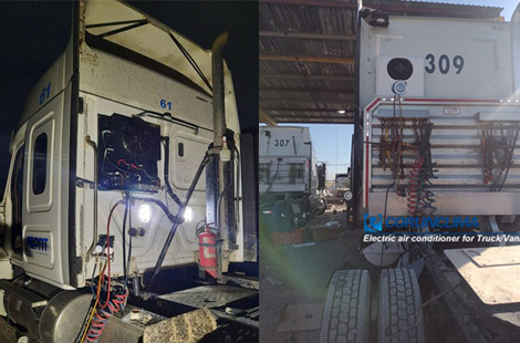 墨西哥安装半挂卡车电动辅助动力装置